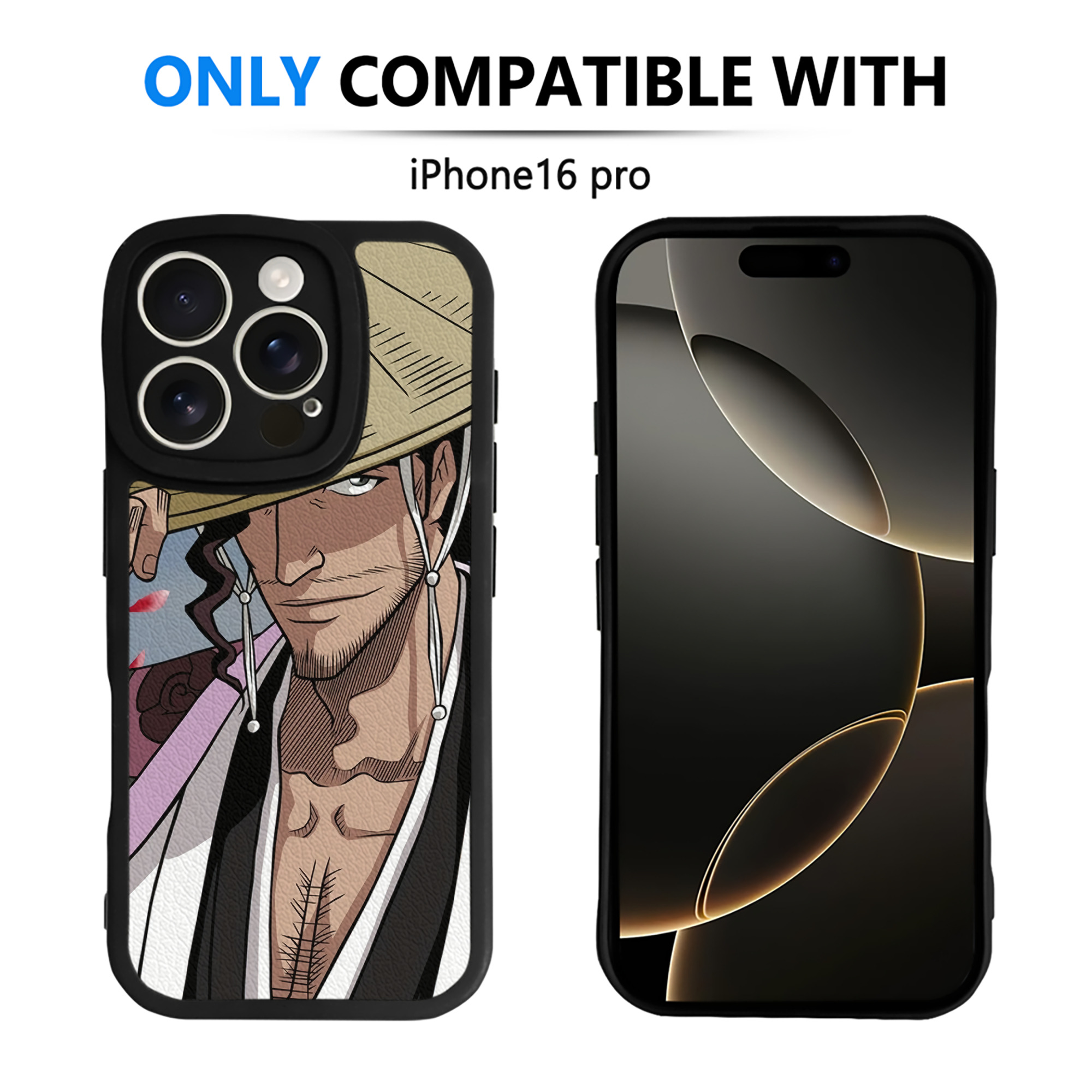 （画像用） ブリーチ BLEACH 【iPhone 16シリーズ対応】シリコンスマホケース（レザー調） 材質：シリコン